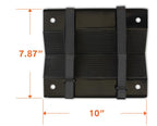 MaxxHaul 50859 Snöskoterdollysats, 1500 lbs Lastkapacitet V-formade Halkfria Gummikuddar med Remmar