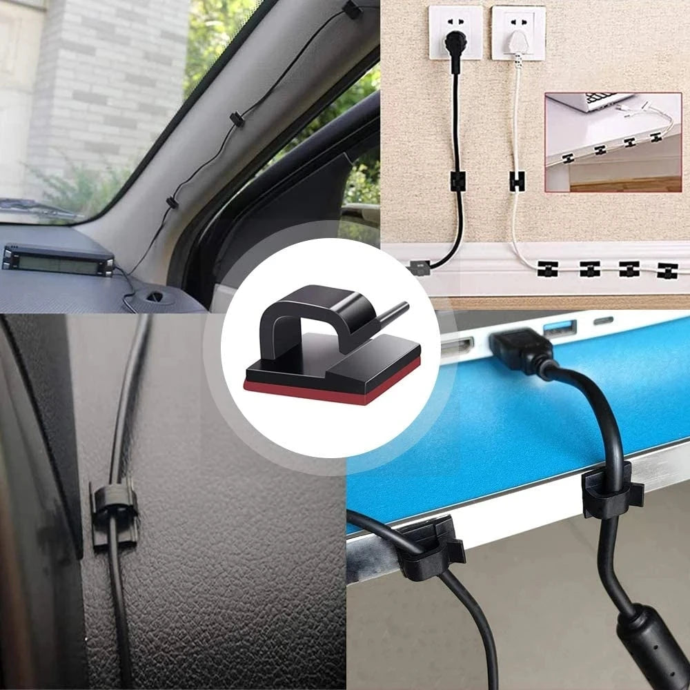50st Kabel clips