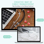 50st Kabel clips