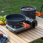 Portabelt campingkök i aluminium