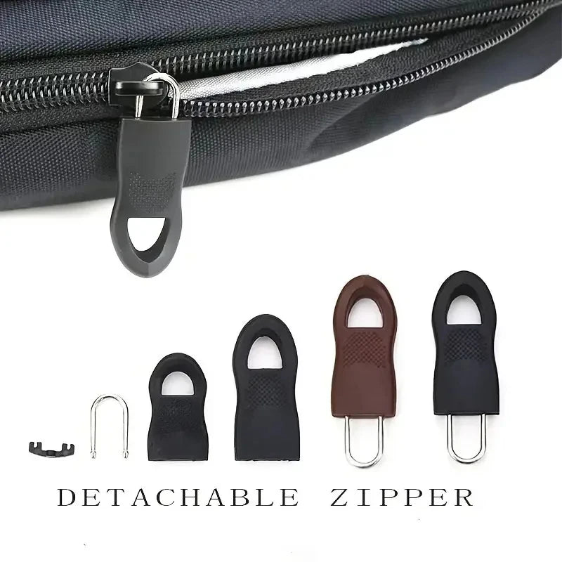 8-pack utbytbara dragkedjehandtag