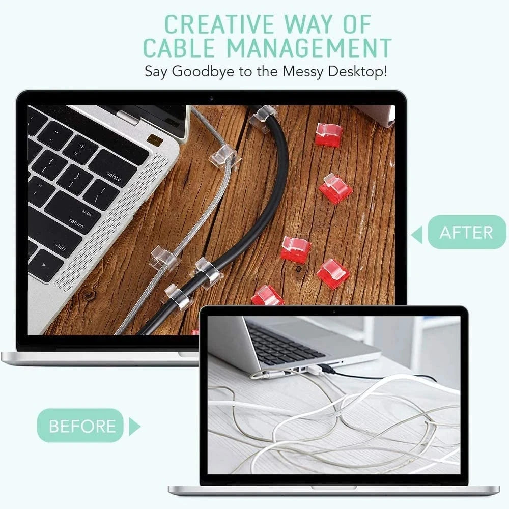 50st Kabel clips