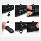 8-pack utbytbara dragkedjehandtag
