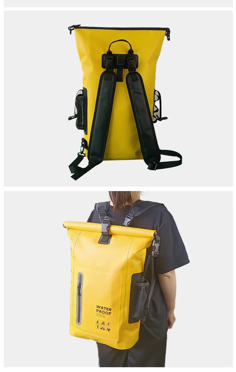 Vattentät ryggsäck 25L