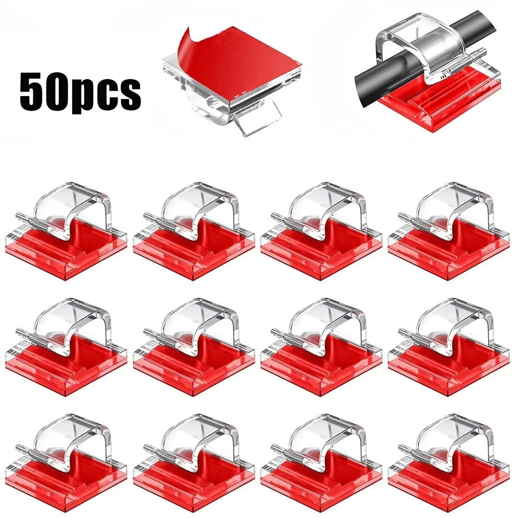 50st Kabel clips
