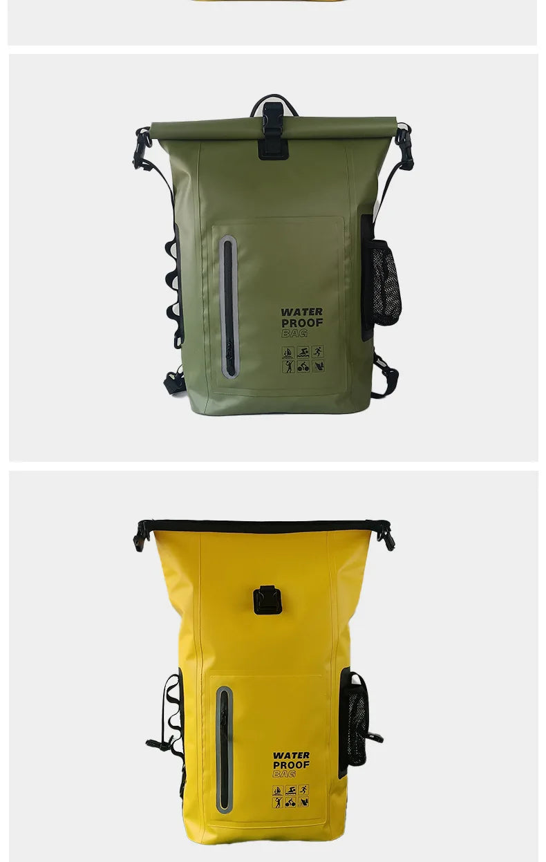 Vattentät ryggsäck 25L
