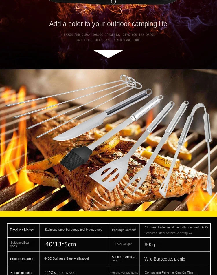 Verktygsset för grillmästaren