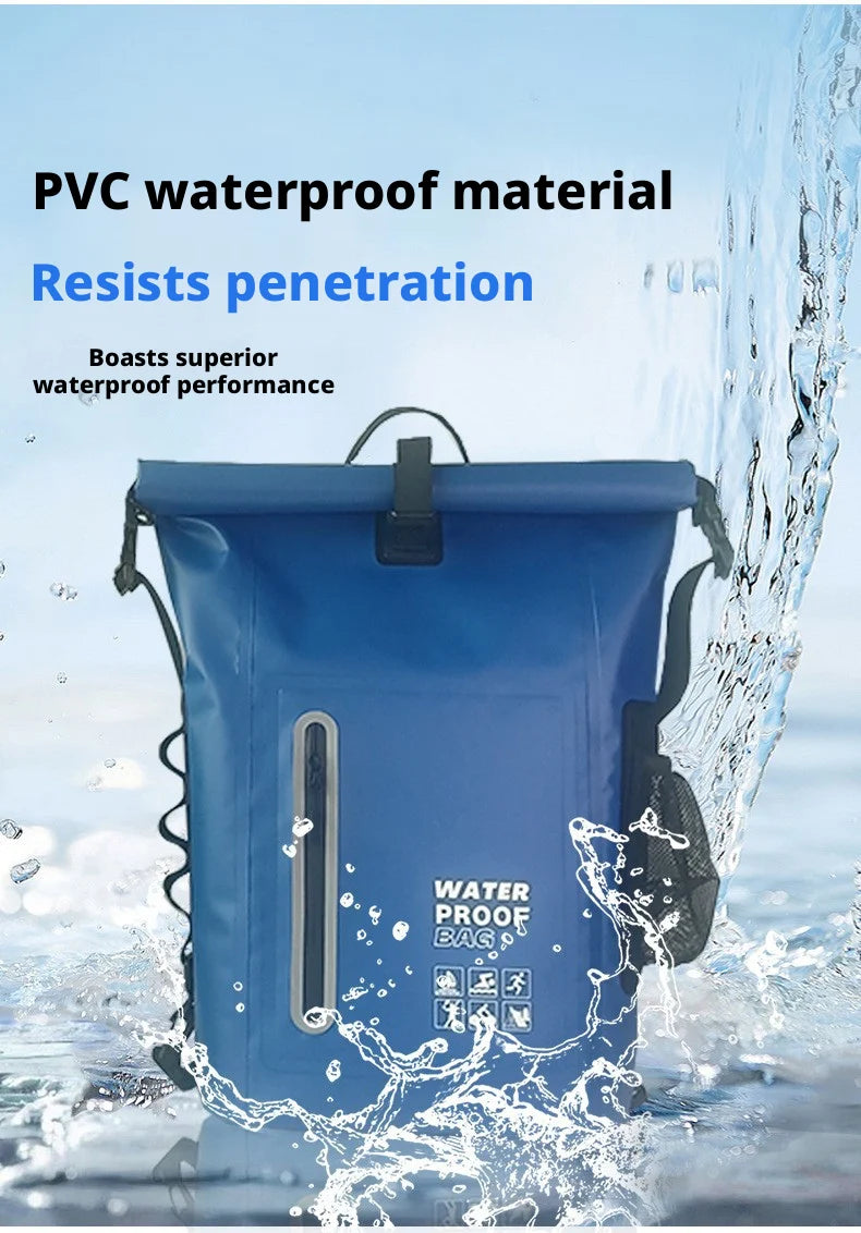 Vattentät ryggsäck 25L