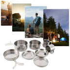 8-delars Camping-kastruller