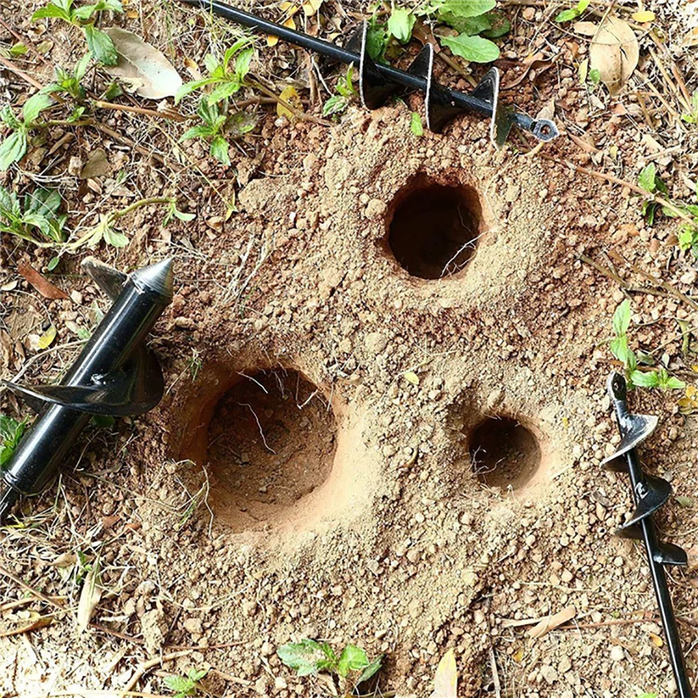 Spiralborr för plantering